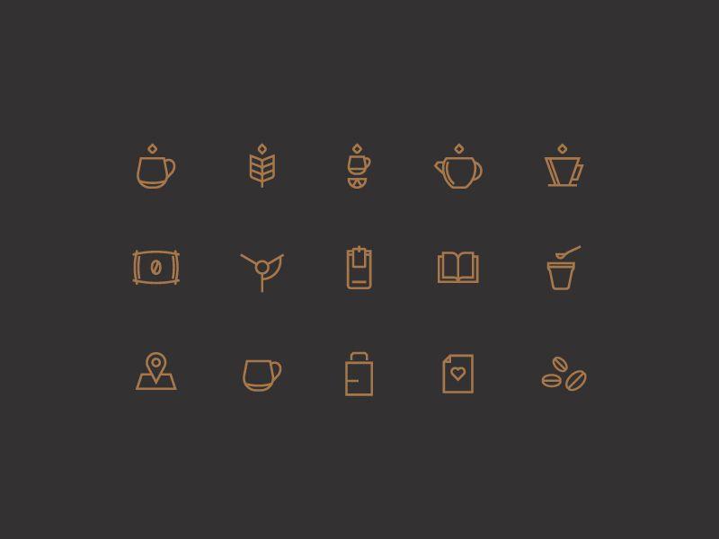 Starbucks Reserve Logo - Starbucks Reserve Icons by Trevor Basset | Dribbble | Dribbble