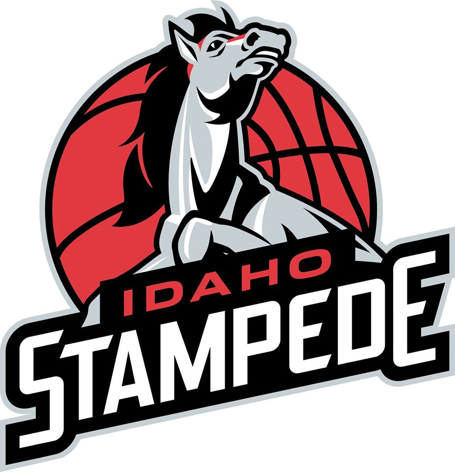 NBA Basketball Logo - Idaho Stampede Primary Logo - NBA Gatorade League (G-League) - Chris ...