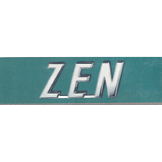 Zen Car Logo - Buy MARUTI ZEN Car Monogram Chrome Monogram Emblem Logo Online