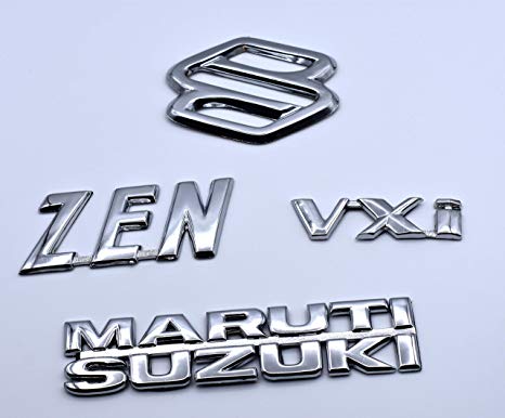 Zen Car Logo - Zen VXI Maruti Suzuki Emblem: Amazon.in: Car & Motorbike