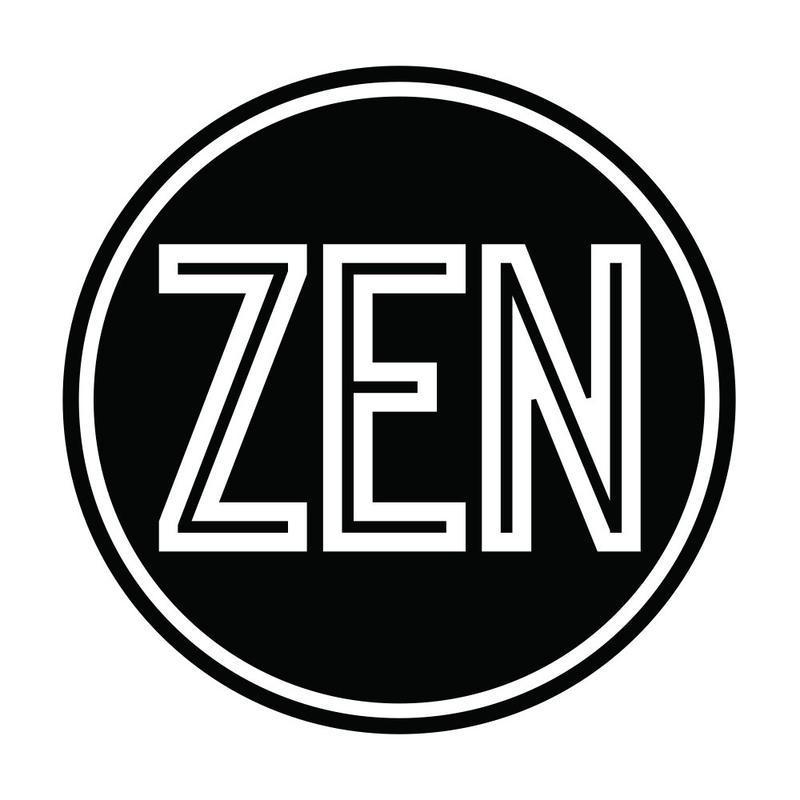 Zen Car Logo - ZEN GARAGE XL RACE CAR DECALS