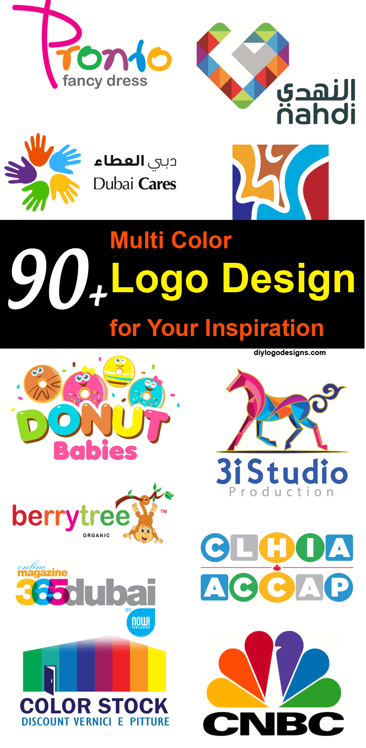 Multi Colored Company Logo - Creative Multi Color Logo Design for Your Inspiration. Logo
