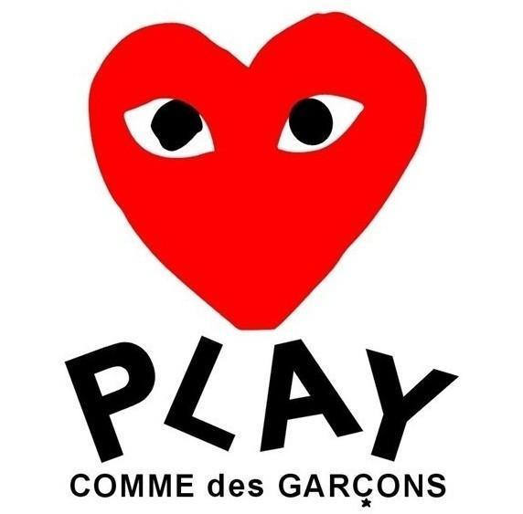 CDG Heart Logo - Spring Winter Printing Cdg Play Comme Des Garcons Sweatshirt Red ...