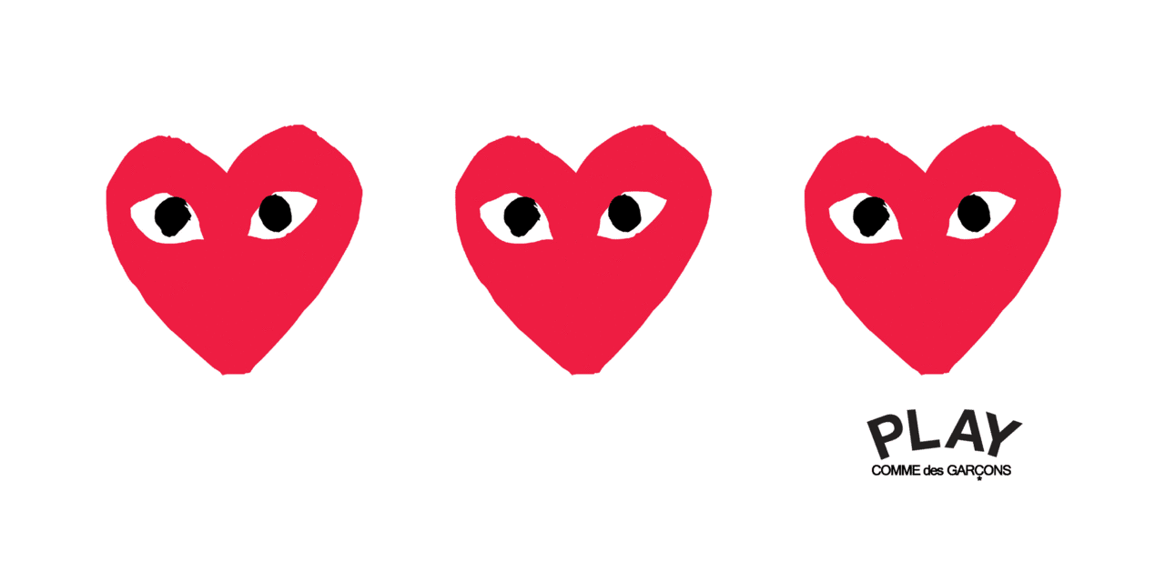CDG Heart Logo - Commes des garcons Logos
