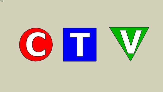 CTV Logo - C.T.V. Logo | 3D Warehouse