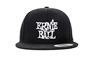 Ball Hat Logo - Amazon.com: Ernie Ball Black with White Stacked Ernie Ball Logo Hat ...
