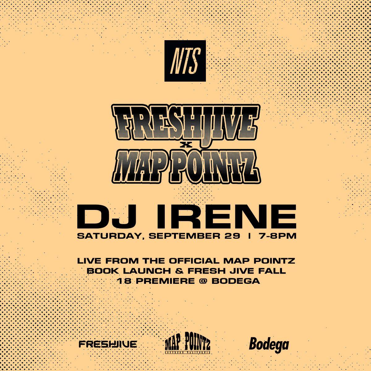 Old Freshjive Logo - DJ Irene live from Freshjive x Mappointz | NTS