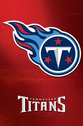 Tennessee Titans Logo - Tennessee Titans NFL Football Sports Logo Poster Posters