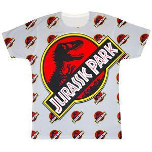 Awesome S Logo - Awesome Jurassic Park All Over Print T Shirt S-2XL World Movie ...