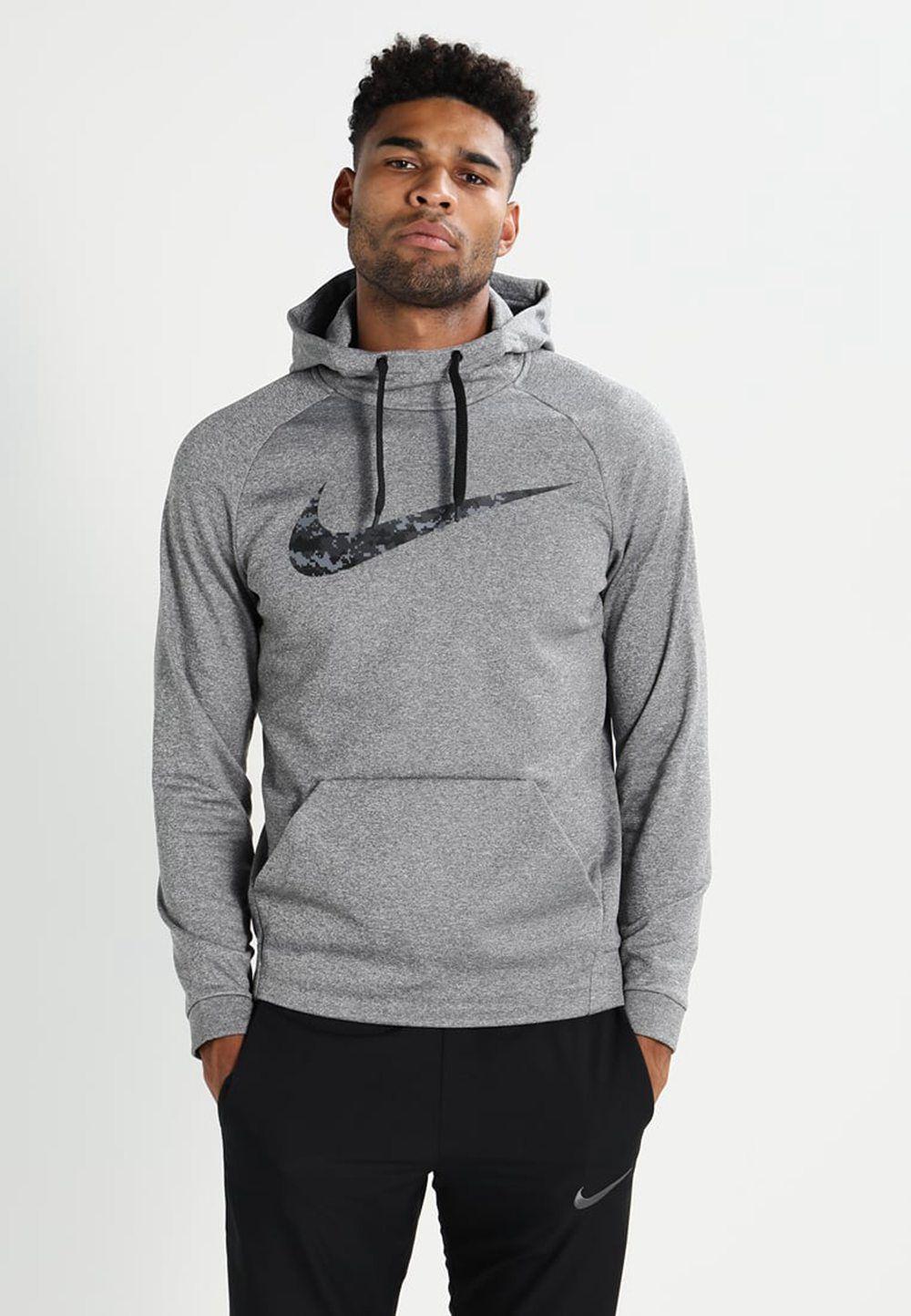 Nike Gray Camo Logo - Amazing Grey Nike Sweatshirt On Sale Therma Camo Logo Best