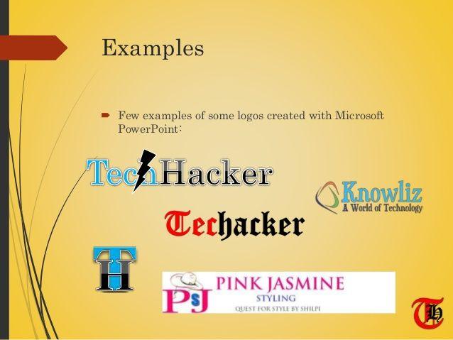 PowerPoint Logo - How to create a logo using Microsoft Powerpoint?