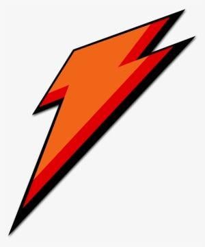 Gatorade Lightning Bolt Logo - Gatorade Black Lightning Bolt Logo Transparent Background