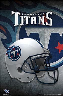 Titans Football Logo - NFL Football Team Logo Posters – Tagged 
