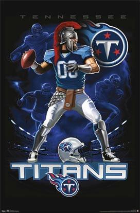 Titans Football Logo - Nashville Tennessee Titans NFL Football Sports Team Logo Mascot ...