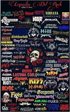 Heavy Metal Band Logo - Metal bands logos. Heavy Metal! \m/. Metal bands