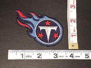 Titans Football Logo - NFL TENNESSEE TITANS Football Logo *NEW* Iron on Patch <LAST ONES