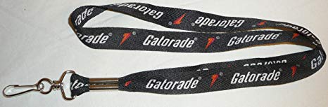 Gatorade Lightning Bolt Logo - Amazon.com : Black Gatorade Neck Lanyard With Lightning Bolt Logo