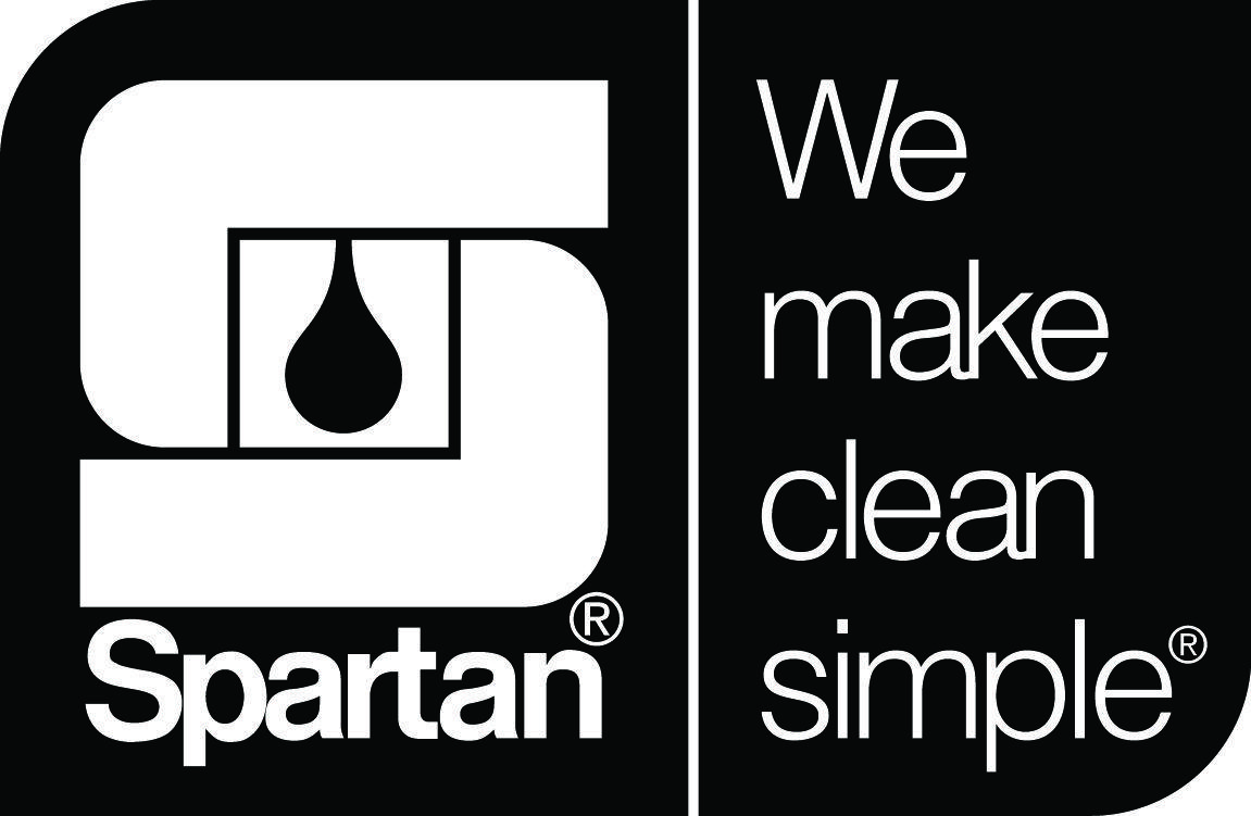 Black and White Spartan Logo - Spartan Chemical