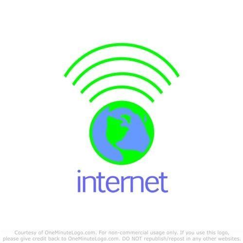 Internet Logo - Internet Logo. Logo Design. Free Logo PSD. LOGO design