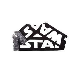 Star Wars Black and White Logo - Official Star Wars Black and White Logo Knitted Scarf - Football ...