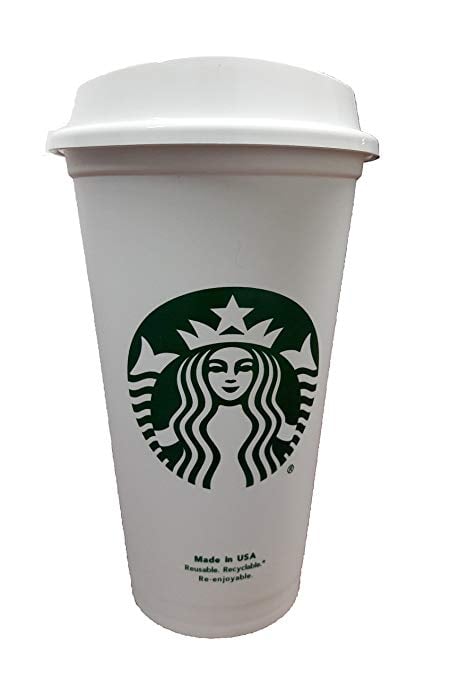 Starbucks Coffee Cup Logo - Amazon.com: Starbucks Reusable Travel Cup To Go Coffee Cup (Grande ...