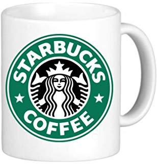 Coffee Cup Starbucks Logo - Buy Starbucks Logo Mug, 14oz Online at Low Prices in India - Amazon.in