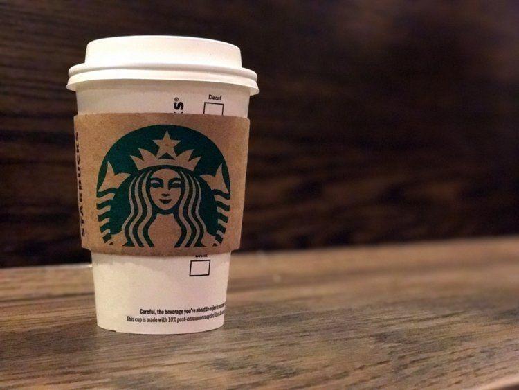 Coffee Cup Starbucks Logo - Starbucks coffee cancer warning labels coming in California ...