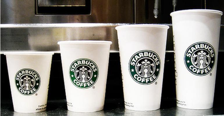 Coffee Cup Starbucks Logo - Starbucks Proves Old Coffee Cups Can Be Recycled | Waste360
