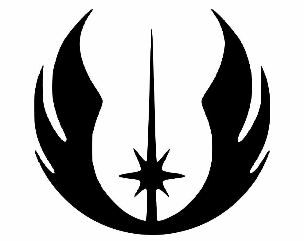 Star Wars Black and White Logo - Symbols in the Star Wars Universe