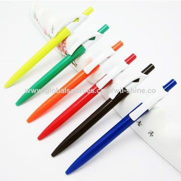 Multi Colored Company Logo - China Multi Color New Plastic Pen For Company Logo On Global Sources