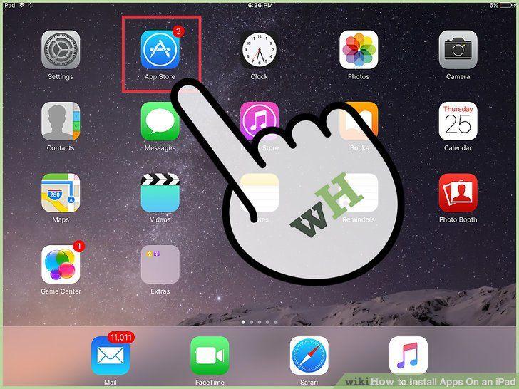 iPad App Store Logo - 3 Ways to Install Apps On an iPad - wikiHow