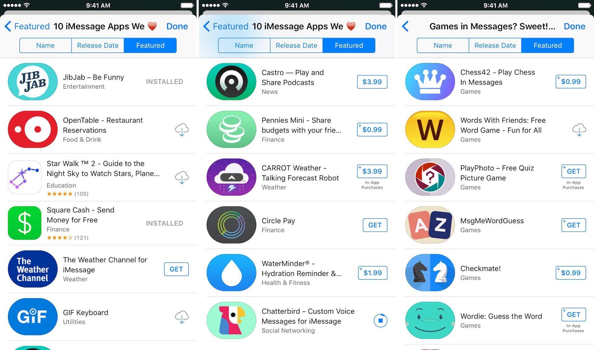 iPad App Store Logo - Apple launches iMessage App Store with various iMessage apps, games