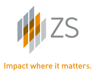 ZS Logo - Sales and Marketing Consulting, Outsourcing, Technology and Software