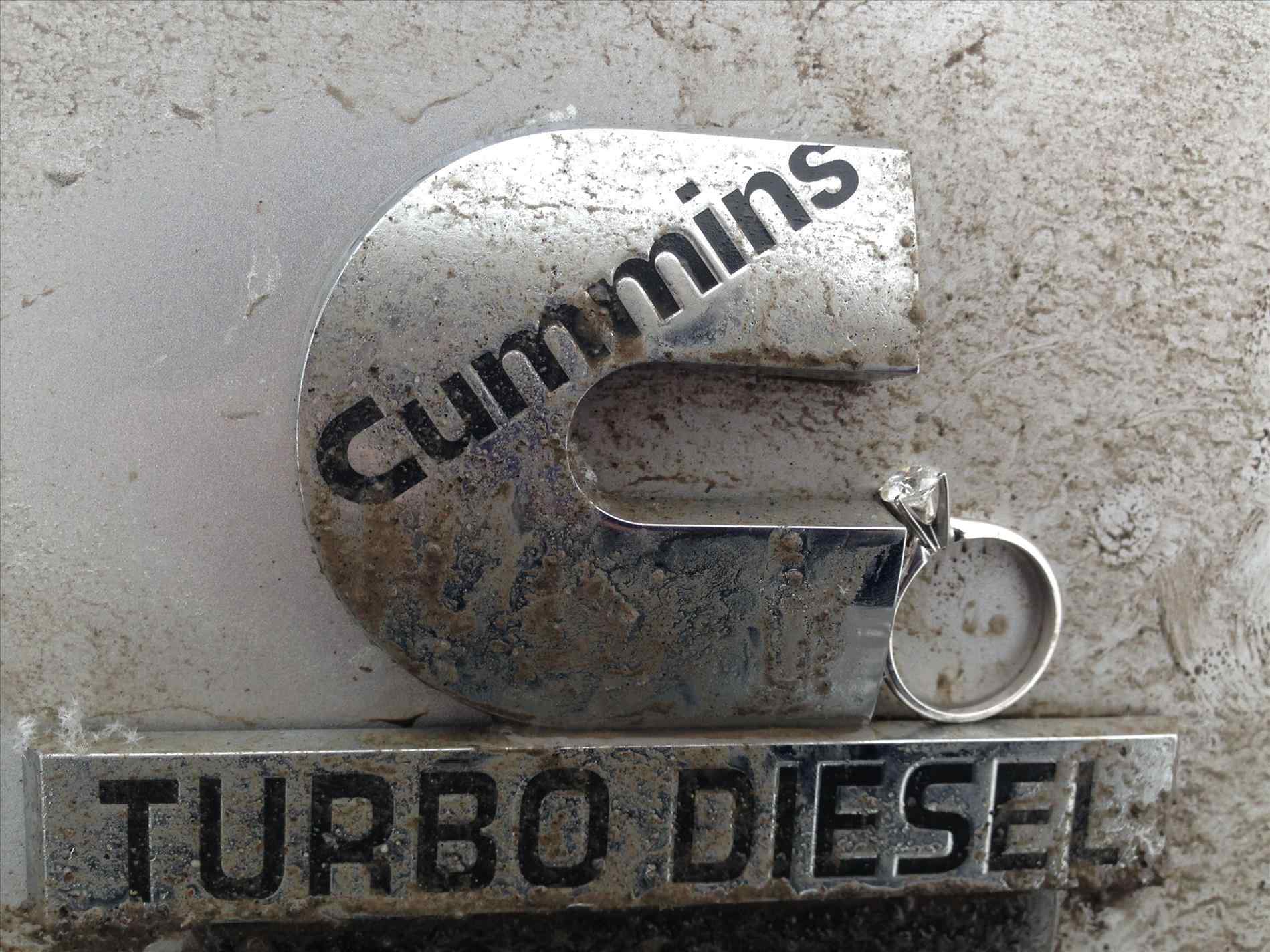 Camo Cummins Logo - except next to the ford symbol rhcom nissan titan spied