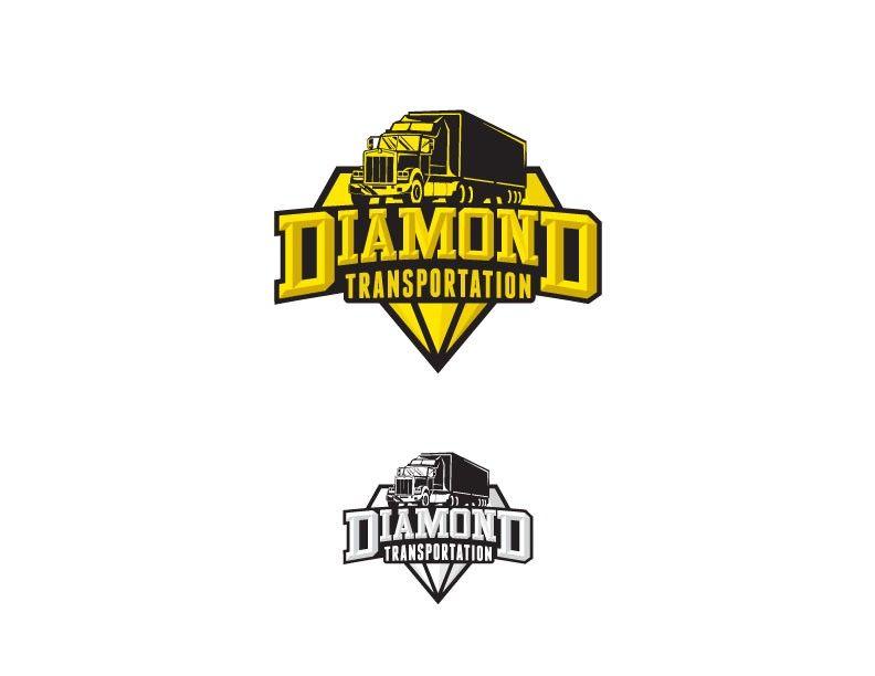 Cool Trucking Company Logo - a cool, creative, dignified logo for trucking company Diamond