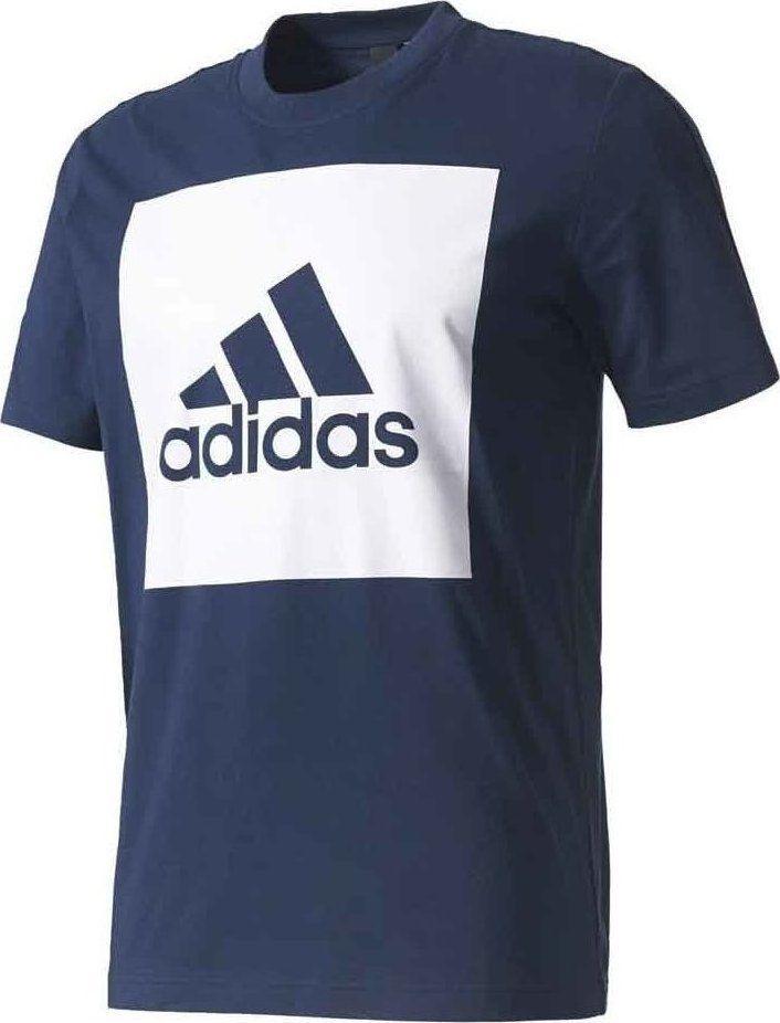 Read Box Logo - Adidas Essentials Box Logo Tee S98726 - Compare prices on scrooge.co.uk