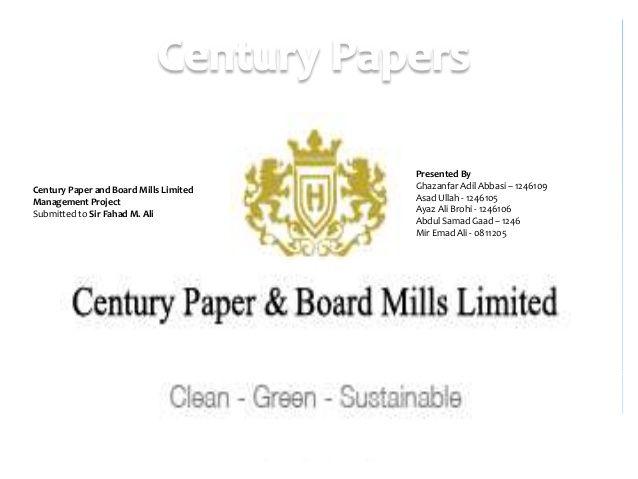Century Paper Logo - Century paper