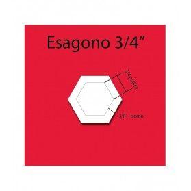 Red Hexagon Sports Logo - Plexiglass hexagon 3/4'' - Corrado Tedeschi Editore