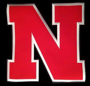 Nebraska N Logo - NEBRASKA CORNHUSKERS NCAA COLLEGE HUGE 15
