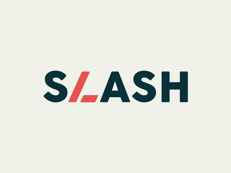 Slash Logo - Slash logo by Tamas Jambor | Dribbble | Dribbble