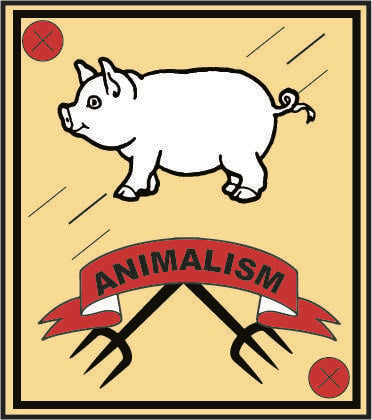 Savage Animals Logo - Savage animals portray human nature