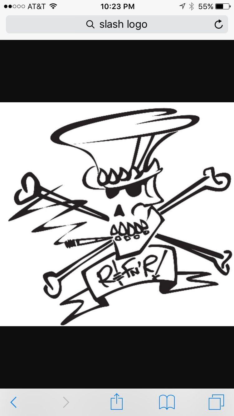 Slash Logo - Slash logo | Ink! | Tattoos, Small tats, Guns N Roses