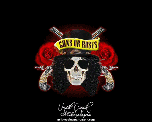 Slash Logo - Guns N Roses Slash GIF - Find & Share on GIPHY