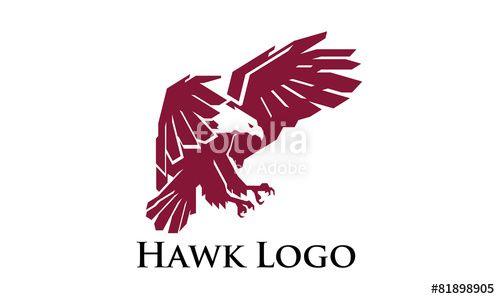 Hawk Vector Logo - Hawk Logo Stock Image And Royalty Free Vector Files On Fotolia.com