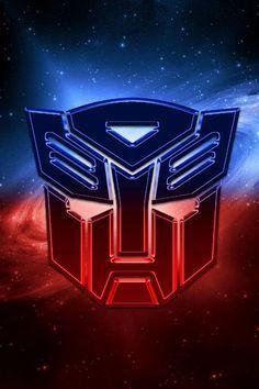 Red and Blue Autobot Logo - autobot logo. Transformers