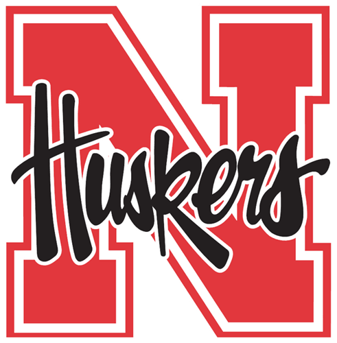Nebraska N Logo - Nebraska Cornhuskers Logo - Huskers in black on a red N (SportsLogos ...