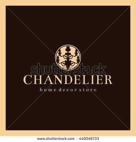 Chandelier Graphic Logo - Chandelier Logos