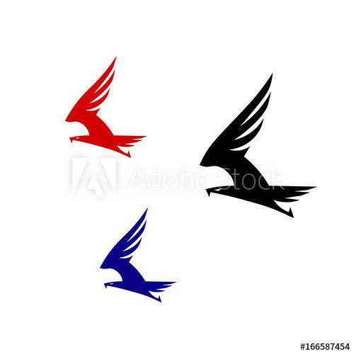 Hawk Vector Logo - Hawk Vector Logo Template - Buy this stock vector and explore ...