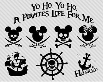 Mickey Mouse Pirate Logo - Mickey pirate