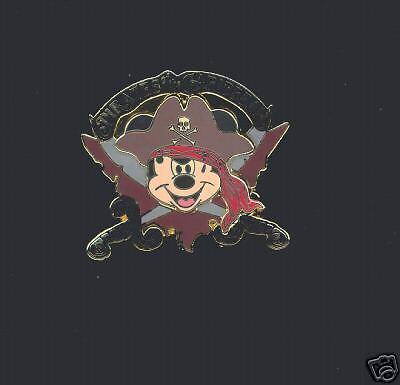 Mickey Mouse Pirate Logo - DISNEY MICKEY MOUSE Pirates of the Caribbean Logo Pin - $12.00 ...